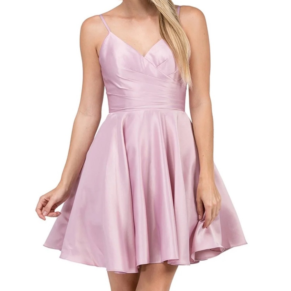 Dancing Queen 3059 Blush Short Dress
